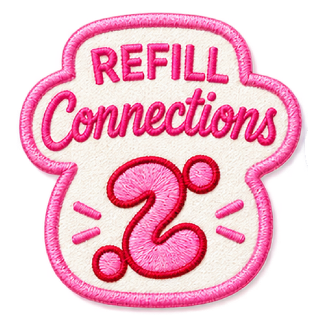 Patch ricamata Refill Connections